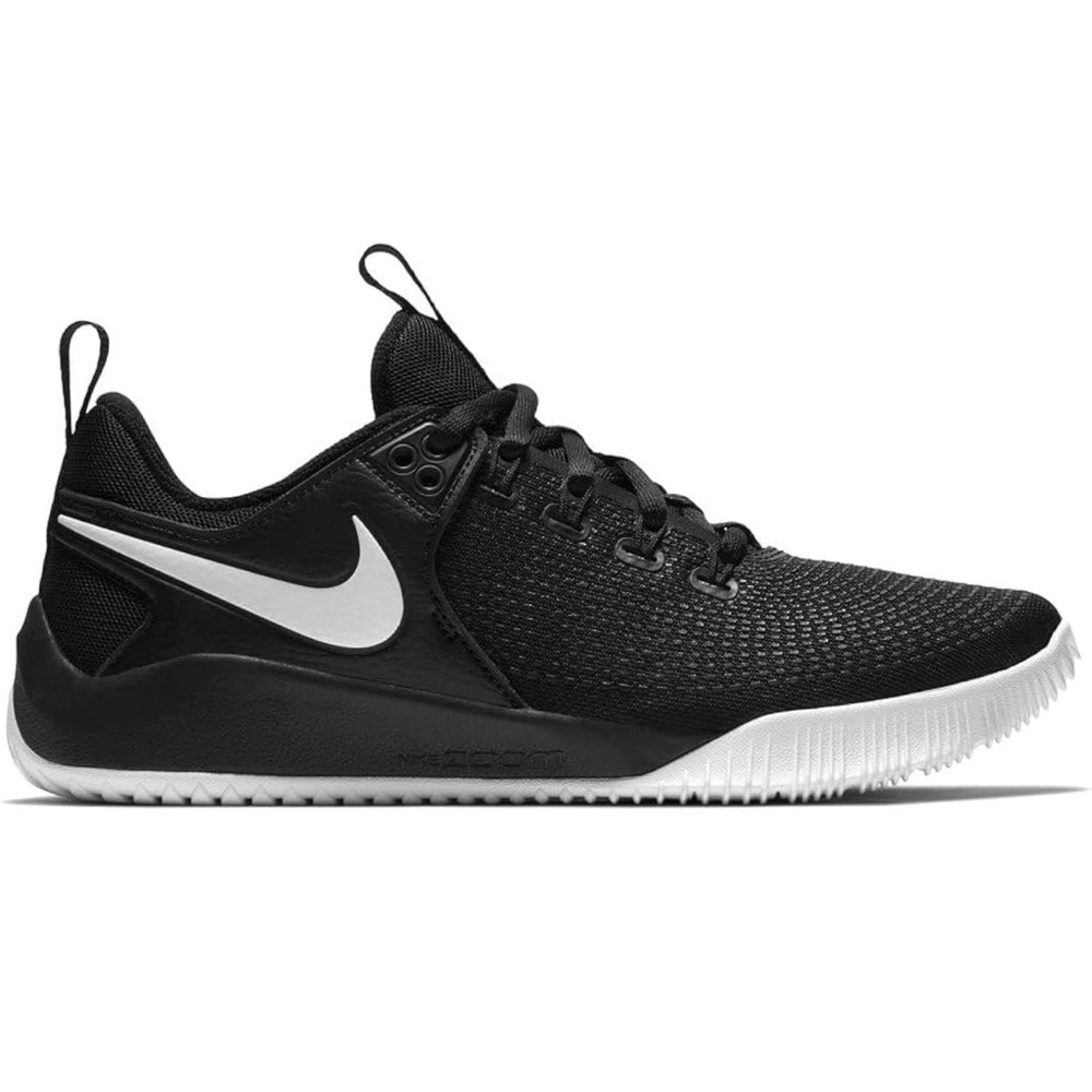 Nike Sz 7 Women's Zoom HyperAce 2 Volleyball Shoes Black White
